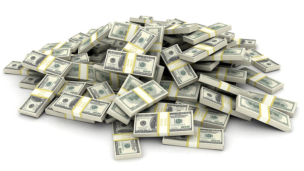 Pile of money