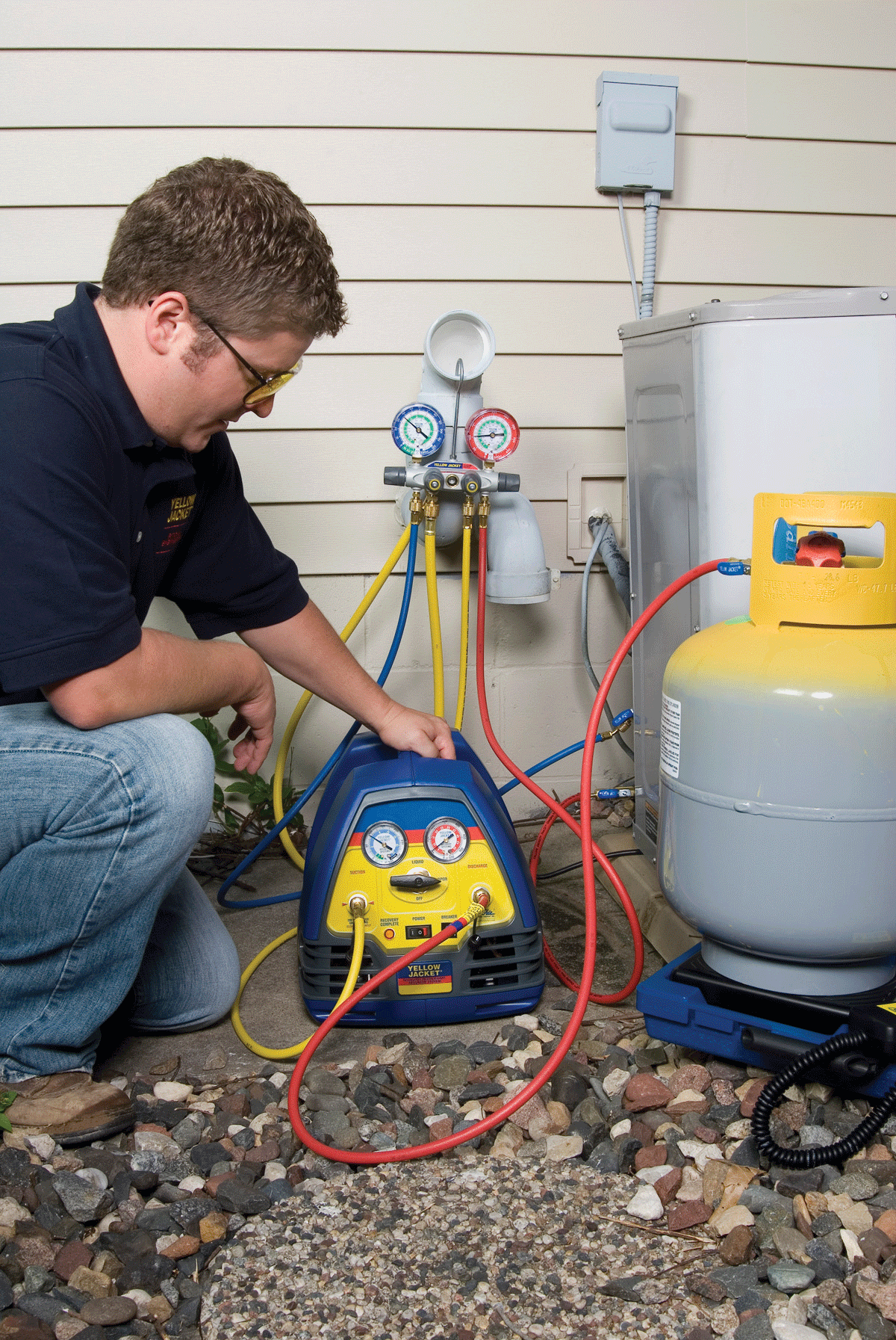 Service Clinic Effective Refrigerant Recovery Techniques Contracting