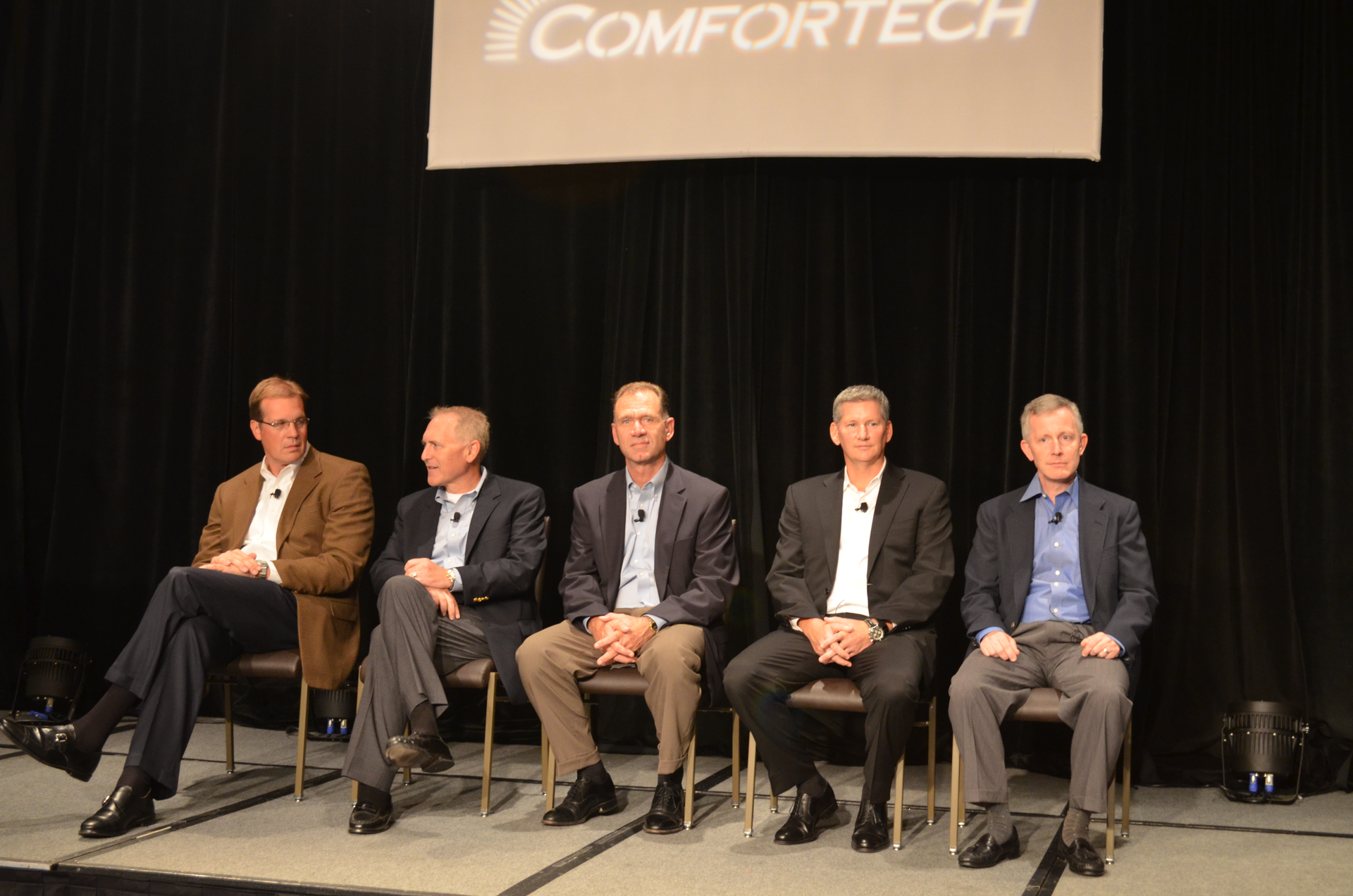 Our 2014 Executive Forum from left Brent Schroeder Gary Michel John Galyen Chris Peel and Mark Kuntz