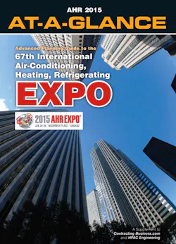 The quotATAGLANCEquot guide contains a listing of all AHR EXPO exhibitors great Chicago restaurants and news from quotATAGLANCEquot advertisers Without them this guide would not be possible They are YELLOW JACKET JOHNSON CONTROLS ONICON ALAN MANUFACTURINGAC LEAK FREEZE FLANDERS REGAL MODINE SCHNEIDER ELECTRIC PARKER PARKER SPORLAN SHORTRIDGE INSTRUMENTS SOUTHWIRE SERVICEMAX The quotATAGLANCEquot guide contains a listing of all AHR EXPO exhibitors great Chicago restaurants and news from quotATAGLANCEquot advertisers Without them this guide would not be possible They are YELLOW JACKET JOHNSON CONTROLS ONICON ALAN MANUFACTURINGAC LEAK FREEZE FLANDERS REGAL MODINE SCHNEIDER ELECTRIC PARKER PARKER SPORLAN SHORTRIDGE INSTRUMENTS SOUTHWIRE SERVICEMAX