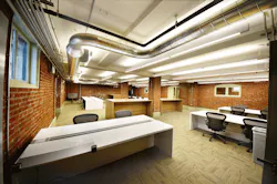 Wiegmann Associates fabricated and installed the ductwork throughout the facility This photo shows the remodeled attic area Photos by Ryan Beilsmith Wiegmann Associates fabricated and installed the ductwork throughout the facility This photo shows the remodeled attic area Photos by Ryan Beilsmith