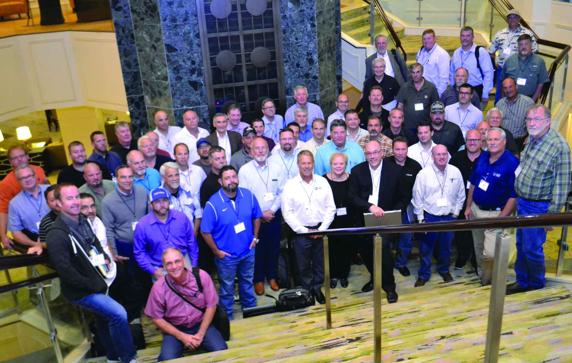Good sports the Chiller Systems Group humored a CB editor who just had to get a group photo Photo by Terry McIver