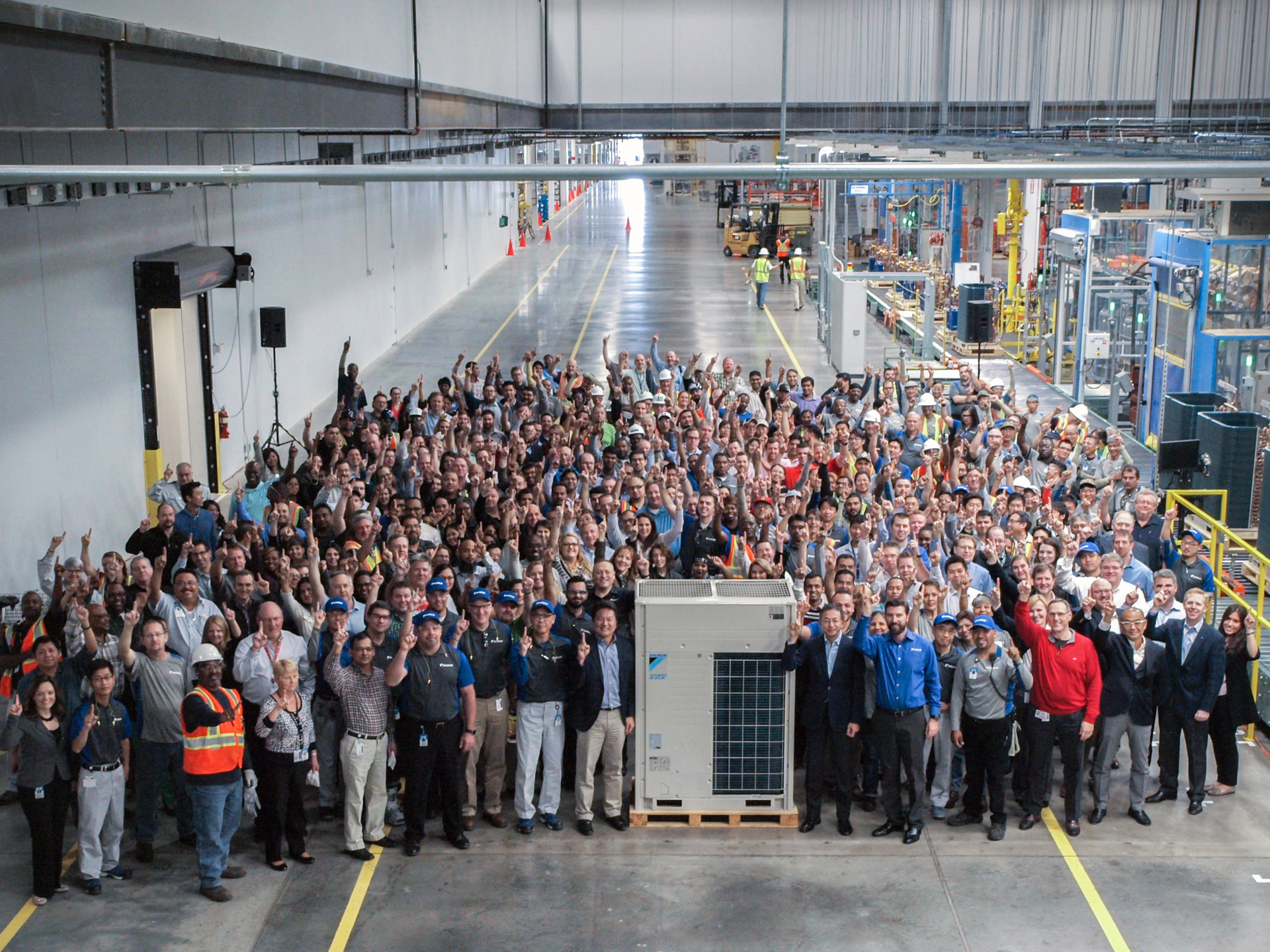 The event was attended by Daikin employees from multiple departments as well as senior leaders of the company