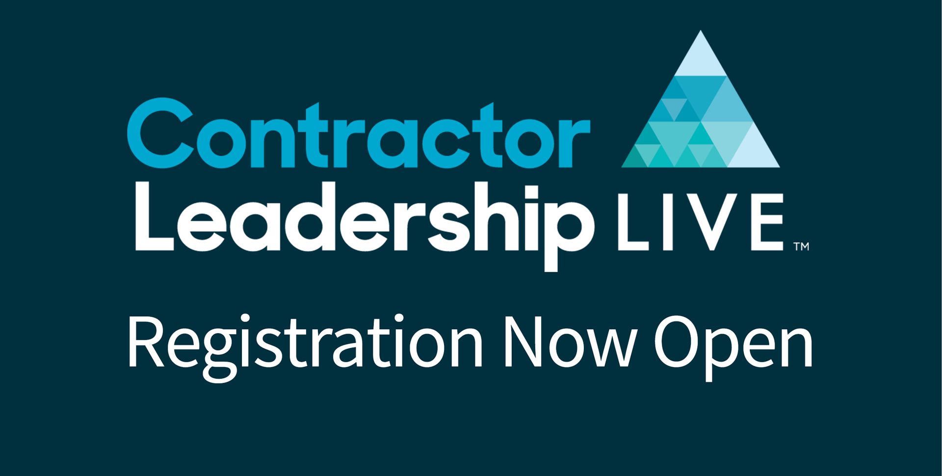 register Contractor Leadership LIVE