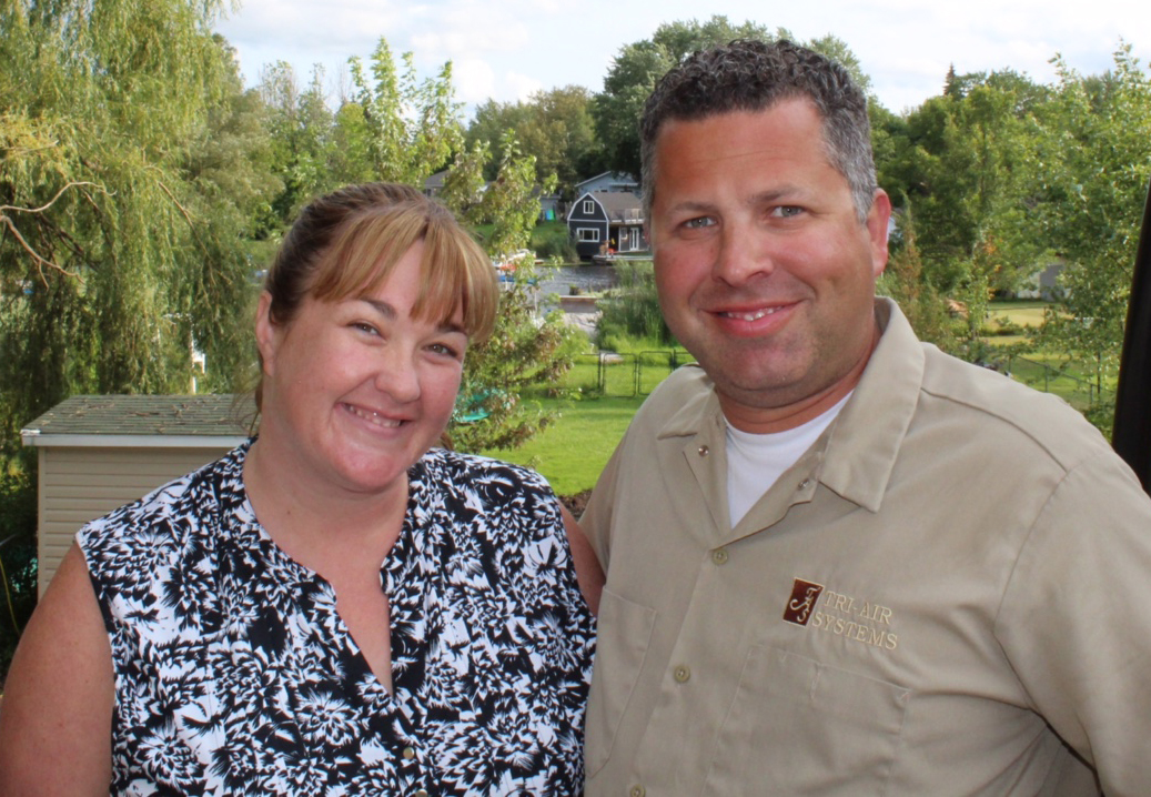 Kelly and Chris Burns