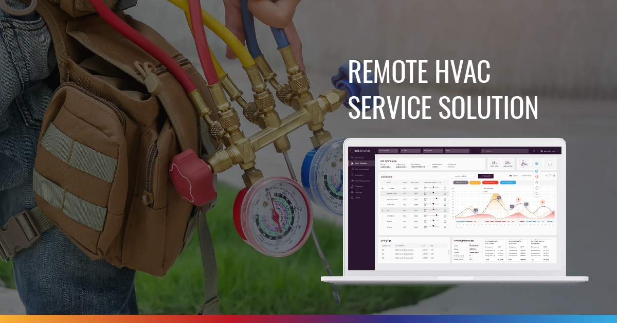 Remote HVAC Service Provision Solution