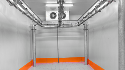 walk in cooler sheet metal