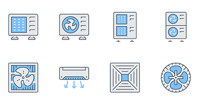 Hvac Equipment Icons 5fca955e5c2ef