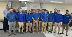Cody Novini (front left), president and CEO of SoCal Airflow Pros, ensures his techs — seen here at a National Comfort Institute event — are properly trained to give their customers the best service. Cody Novini (front left), president and CEO of SoCal Airflow Pros, ensures his techs — seen here at a National Comfort Institute event — are properly trained to give their customers the best service.