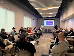 Leadership trainees at Porter Pipe & Supply's Porter Educational Assessment Center. Leadership trainees at Porter Pipe & Supply's Porter Educational Assessment Center.