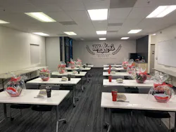 Wolfer's HVAC Training Academy includes plenty of space for classroom instruction. Wolfer's HVAC Training Academy includes plenty of space for classroom instruction.