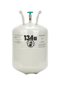 A non-refillable refrigerant cylinder produced by Worthington Industries. Worthington Industries' says its updated, non-refillable but recyclable refrigerant cylinder adds environmental safety technology to address the refrigerant venting issue. A non-refillable refrigerant cylinder produced by Worthington Industries. Worthington Industries' says its updated, non-refillable but recyclable refrigerant cylinder adds environmental safety technology to address the refrigerant venting issue.