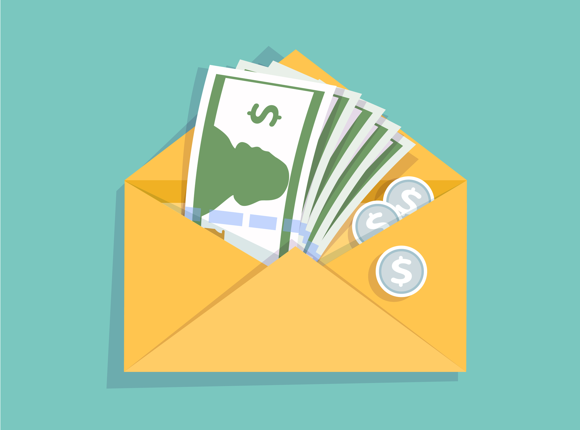 Pay Envelope Getty Images 1137356933