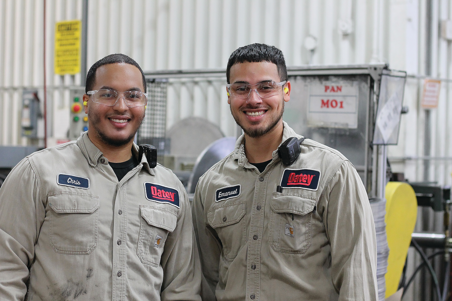 Current Oatey apprentices are from underrepresented groups, Hispanic and African-American.