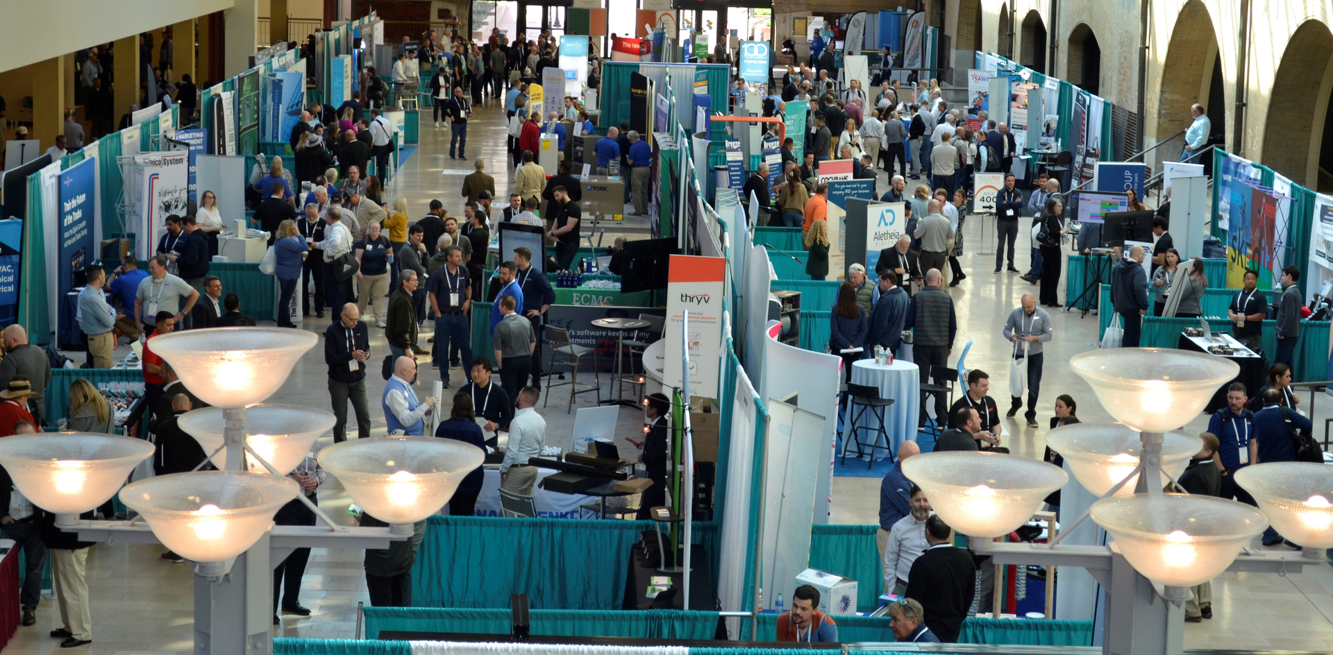 ACCA 2022 exhibit area.