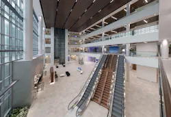 Interior of Carrier offices in Palm Gardens, Fla. Interior of Carrier offices in Palm Gardens, Fla.