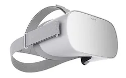 Oculus VR headset. Oculus VR headset.