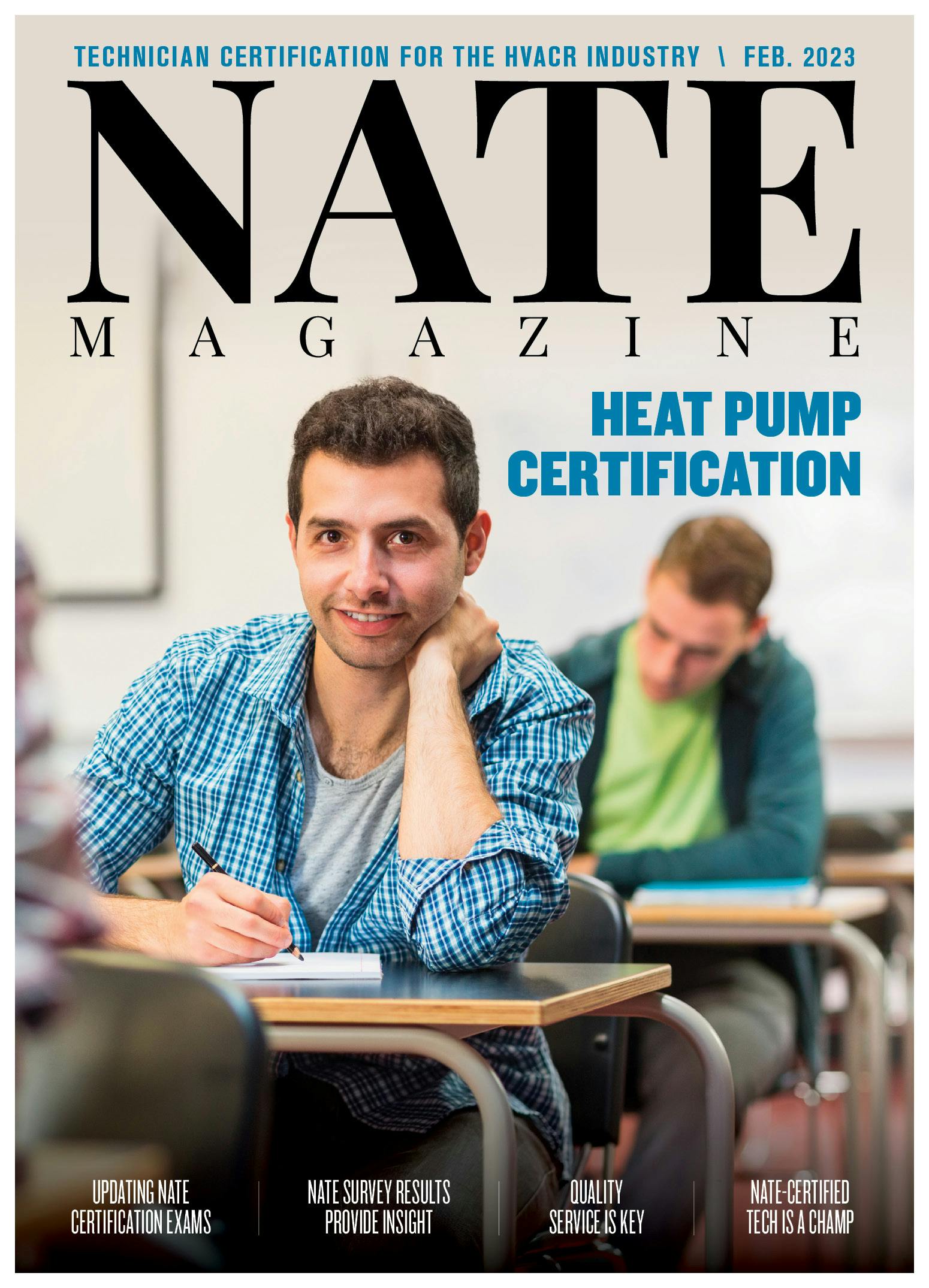 The NATE Magazine February 2023 Issue cover image