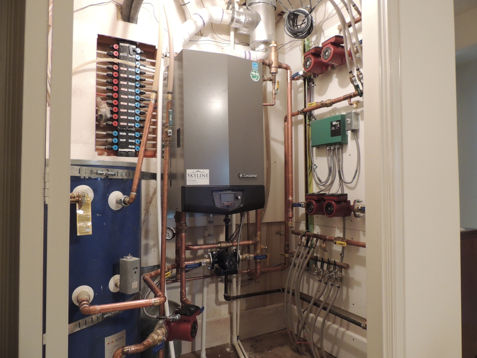 A section of the winning installation