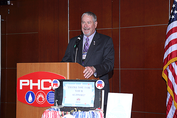 Mark Giebelhaus in his role as chairman of PHCC39s Government Relations Committee