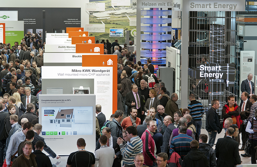 A view of the floor from ISH 2015