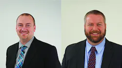 Jamie Robinson left and Steffan Busch Jamie Robinson left and Steffan Busch