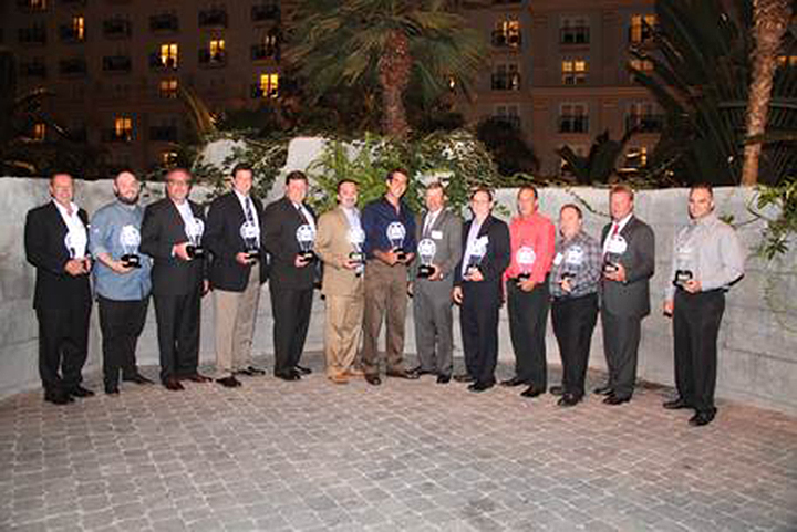 Rheem Team Top 20 Contractors include From left to right David Isaac Isaac Heating amp Air Conditioning Adam Woodside CampM Heating amp Cooling Dave Haddon Haddon Heating amp Cooling Jeff Zanella Conditioned Air Company of Naples LLC Neil Rasor Chancey amp Reynolds Inc Joby Teel AC Warehouse Neil Picon Picon Design Corp Kurt Kutterheinrich Riccar Heating amp Air Conditioning Howard Pearl Pride AC amp Appliance Mitch Lovinger Service America Eric Pereira Air Around the Clock AC amp Appliance Rick Estes Este