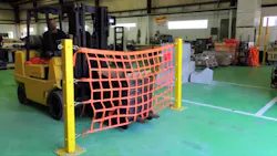 Safety net barrier testing Heavy duty barrier nets are used in loading docks and hazard areas Safety net barrier testing Heavy duty barrier nets are used in loading docks and hazard areas