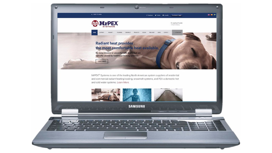 The new Mr Pex Systems website