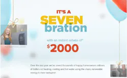 WaterFurnace SEVENbration event WaterFurnace SEVENbration event