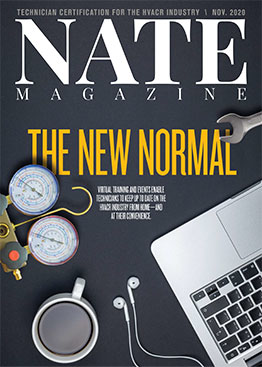The NATE Magazine November 2020 Issue cover image