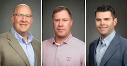 From left to right Mike Bement, Patrick Moran and Richard DeLotto. From left to right Mike Bement, Patrick Moran and Richard DeLotto.