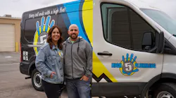 Cassi and Levi Torres, co-owner of High 5 Plumbing. Cassi and Levi Torres, co-owner of High 5 Plumbing.