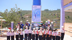Xylem and Planet Water deliver water tower to Vietnam community. Xylem and Planet Water deliver water tower to Vietnam community.