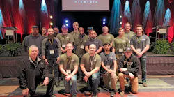 Virginia Technical Institute (VTI) at SkillsUSA Virginia Championships. First row (kneeling), first from the left is Bob Hefner, VTI plumbing instructor, third from the left is Brett Hall, Dean of Instruction at VTI and fourth from the left is Gabriel Sacco, the nation’s best plumber in 2021. Virginia Technical Institute (VTI) at SkillsUSA Virginia Championships. First row (kneeling), first from the left is Bob Hefner, VTI plumbing instructor, third from the left is Brett Hall, Dean of Instruction at VTI and fourth from the left is Gabriel Sacco, the nation’s best plumber in 2021.