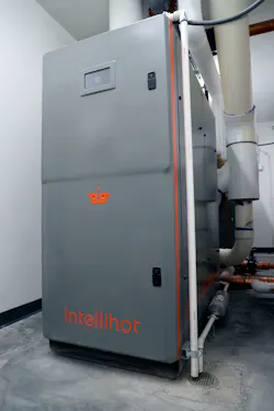 Intellihot units provide AHRI certification, simple installation without additional piping needs, and can utilize a common vent. Intellihot units provide AHRI certification, simple installation without additional piping needs, and can utilize a common vent.