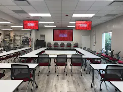 Classroom space at the Little Red Schoolhouse. Classroom space at the Little Red Schoolhouse.