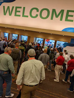 WWETT Show attendees at the opening of the Expo hall. WWETT Show attendees at the opening of the Expo hall.