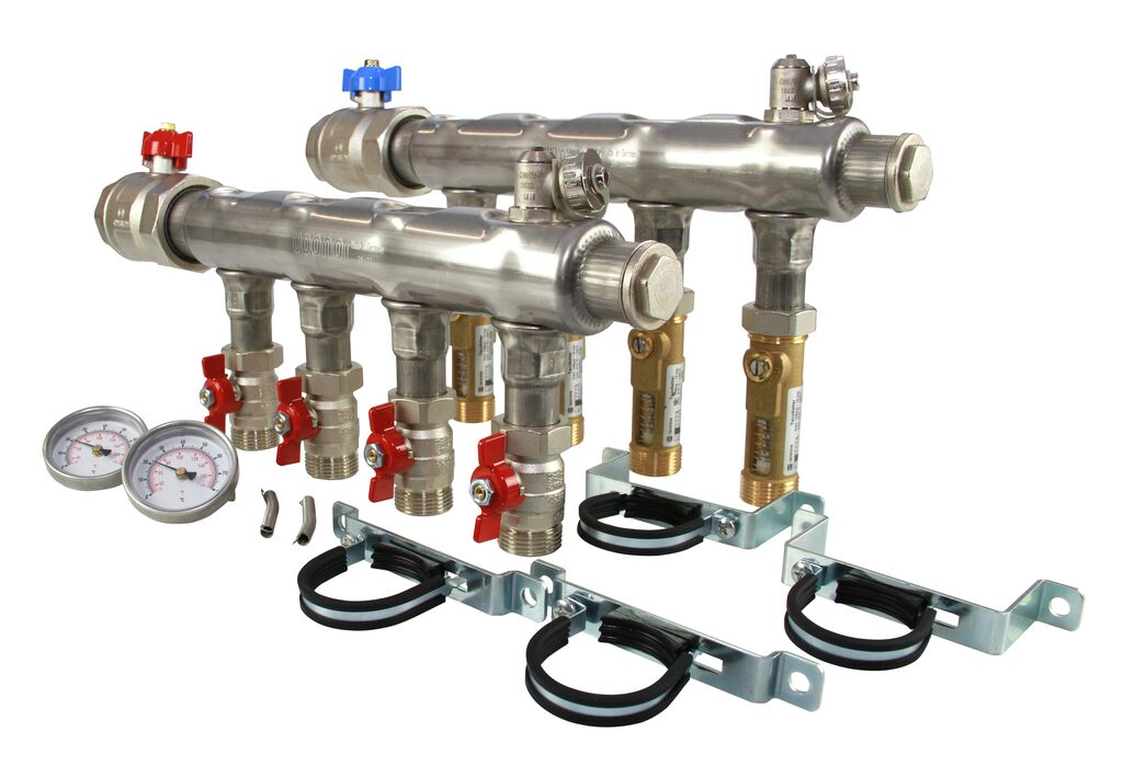 COMMERCIAL RADIANT STAINLESS-STEEL MANIFOLD