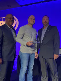 IAPMO Board Member Barry Ramsey, Josh Hollub, and IAPMO President David Gans. IAPMO Board Member Barry Ramsey, Josh Hollub, and IAPMO President David Gans.