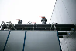 The thermal efficiency of COOL-FIT Pre-insulated Piping ensures consistent temperatures for chilled glycol throughout the cooling loops at Tree House Charlton, even with the facility’s chillers located outside. The thermal efficiency of COOL-FIT Pre-insulated Piping ensures consistent temperatures for chilled glycol throughout the cooling loops at Tree House Charlton, even with the facility’s chillers located outside.