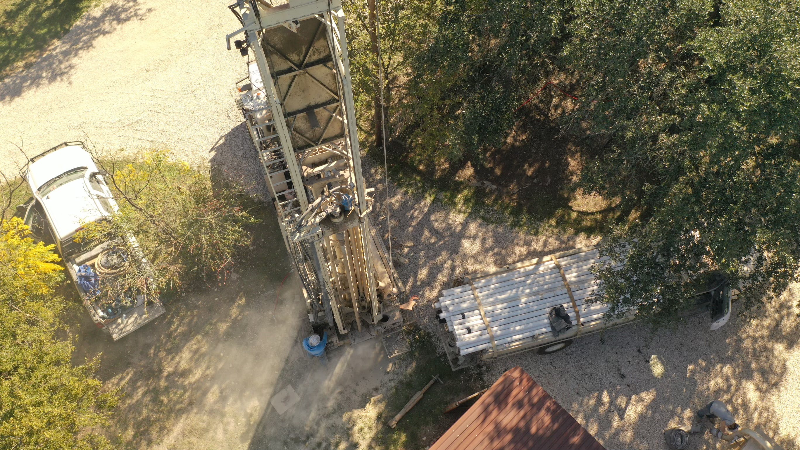 Hometown H2O, the partnership between Xylem, Waterboys and Water Well Trust, installed a new well for the Solares family of Bertram, Texas in December 2021.
