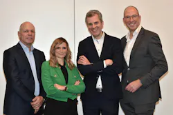 (Left to right) Dirk Gellisch, Dr. Laura Dorfer, Thilo Pahl, and Frank Wiehmeier. (Left to right) Dirk Gellisch, Dr. Laura Dorfer, Thilo Pahl, and Frank Wiehmeier.