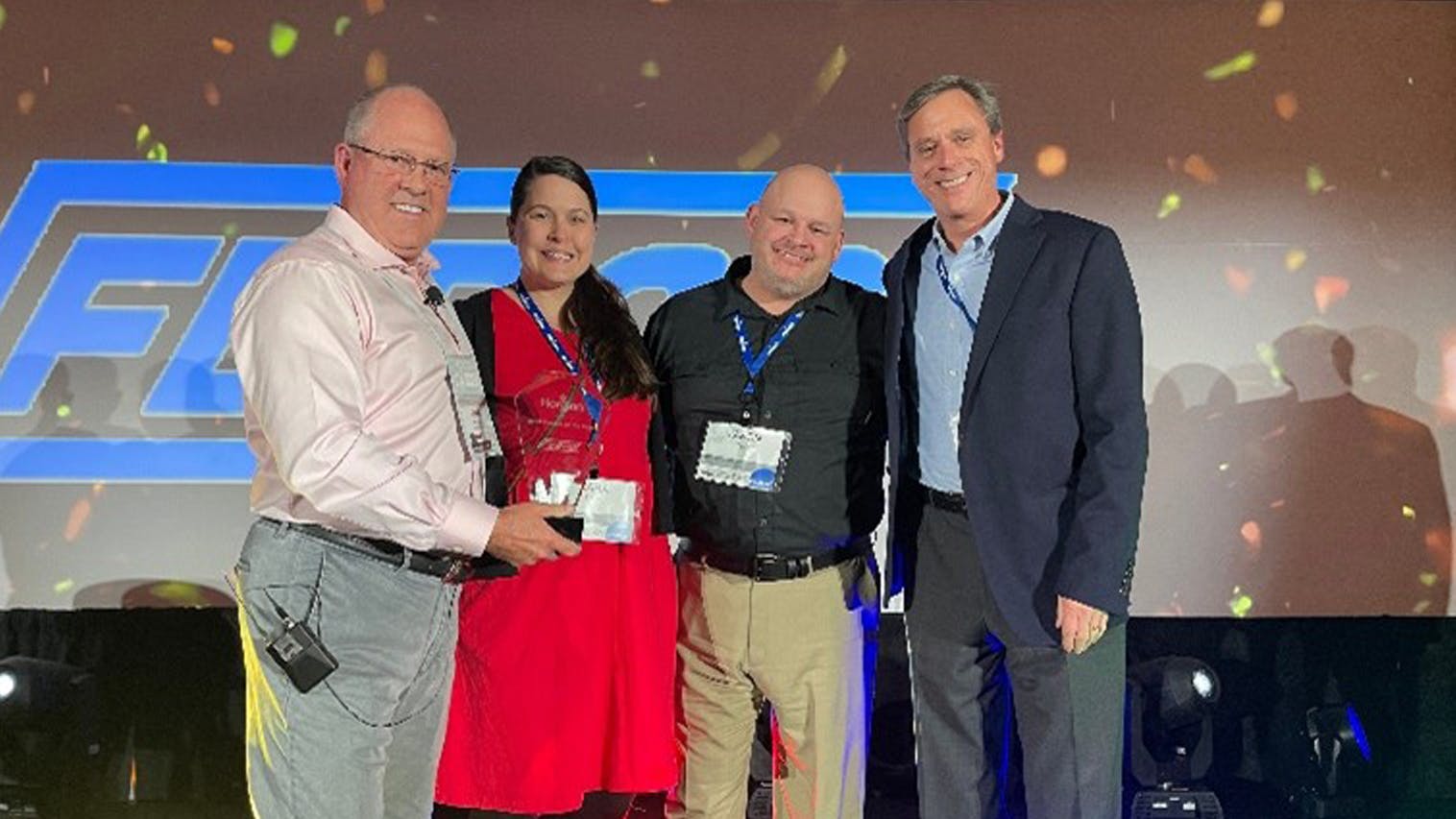 Chris Hudson, Horizon Sr. Director of Supply Chain, Sara Hiers, Watts Regional Channel Manager-East, Jason Perry, Watts Regional Channel Manager-West, Watts Director-Fire, Waterworks & Irrigation