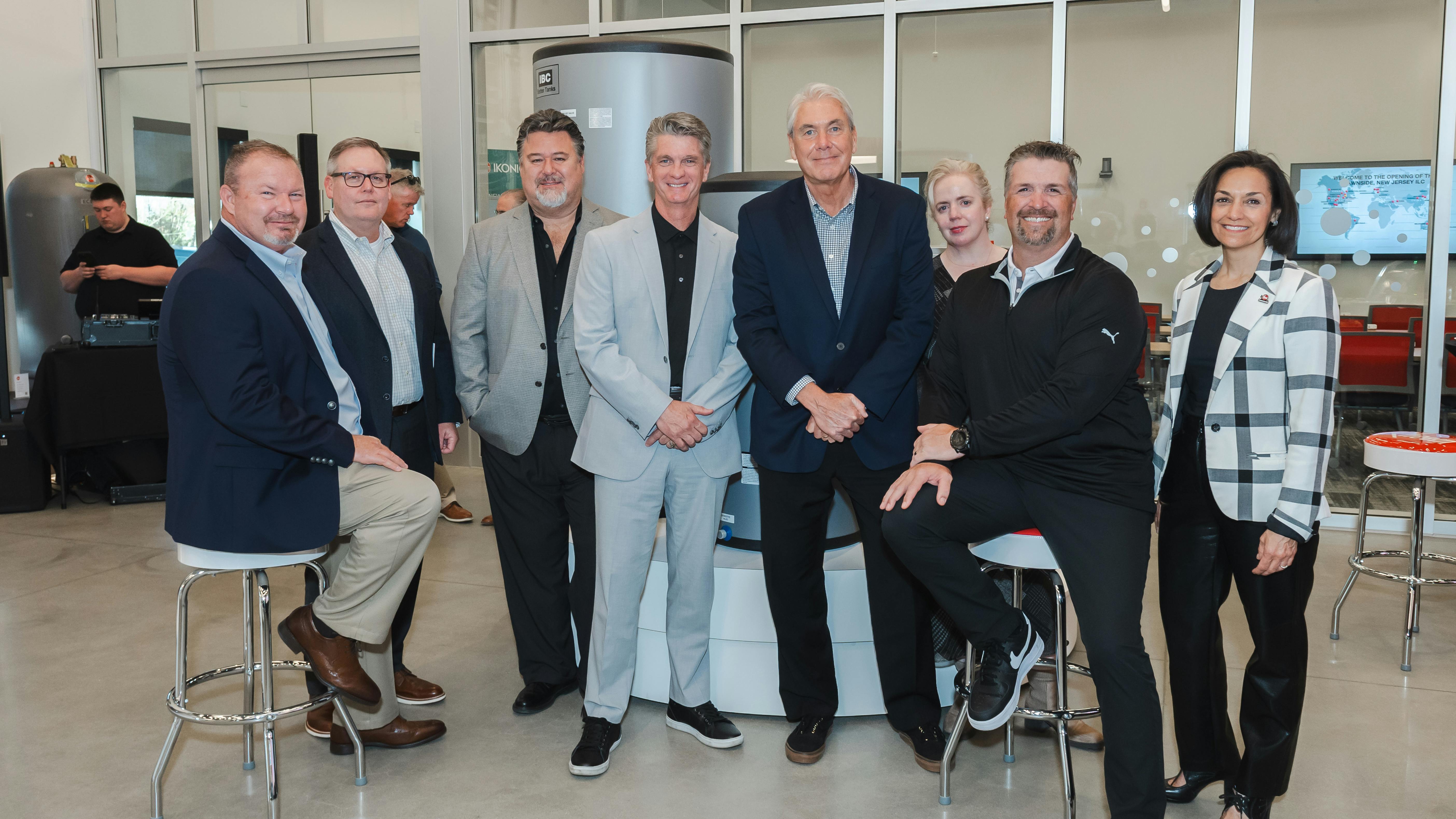 Rheem company leaders at the opening of the new Innovation Learning Center.