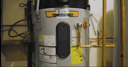 The Premier AL unit has four convenient operating modes: efficiency mode (heat pump only), hybrid mode (both heat pump and electric elements), electric mode and vacation mode for conserving energy when homeowners are away. The Premier AL unit has four convenient operating modes: efficiency mode (heat pump only), hybrid mode (both heat pump and electric elements), electric mode and vacation mode for conserving energy when homeowners are away.