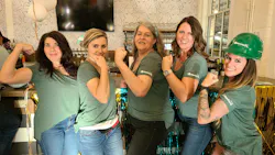 John W. Danforth employees at the 2024 Tap Takeover event. John W. Danforth employees at the 2024 Tap Takeover event.