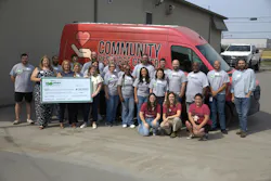 A. O. Smith donated $150,000 to the Community Resource Center in Nashville, which provides essential hygiene items to Middle Tennessee citizens during times of disaster and seasons of ongoing need. A. O. Smith donated $150,000 to the Community Resource Center in Nashville, which provides essential hygiene items to Middle Tennessee citizens during times of disaster and seasons of ongoing need.