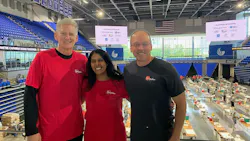 Rheem CEO Chris Peel, Rheem EVP HR & Communications Dipa Homer, and Rheem SVP and GM Greg Miller. Rheem CEO Chris Peel, Rheem EVP HR & Communications Dipa Homer, and Rheem SVP and GM Greg Miller.