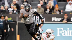 Shedeur Sanders on the field. Shedeur Sanders on the field.